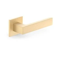 Durų rankena, vidaus Metal-Bud Q Slim Brushed Gold CUBE Q SLIM, aukso sp.