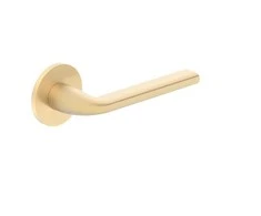 Durų rankena, vidaus Metal-Bud R Slim Brushed Gold BELLA R SLIM, aukso sp.