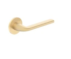 Durų rankena, vidaus Metal-Bud R Slim Brushed Gold BELLA R SLIM, aukso sp.