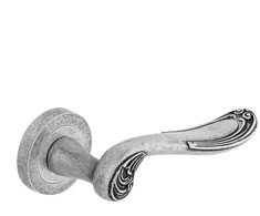 Metal Bud Durų rankena, skirta vidaus patalpoms, metalinė „Bud Tosca“, nikeliuota.