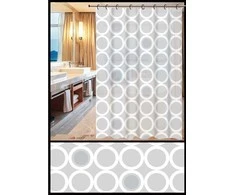 Thema Lux Thema_Lux Vonios užuolaida Home Accents su kabliukais, 180 x 180 cm
