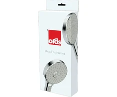 Dušas galviņa Oras Hydractiva 242403, pelēka krās./hroma krās., 12 cm