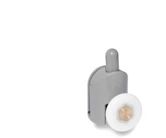 Thema Lux Thema_Lux Viengubi apatiniai ratukai dušo kabinai, Ø 23 mm, 2 vnt