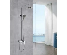 Dušo komplektas su maišytuvu Domoletti ST-95215, chromuotas