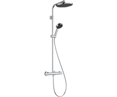 Dušas komplekts ar termostata jaucējkrānu Hansgrohe Activera S240 1 Jet, hroma