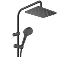 Dušo komplektas su termostatiniu maišytuvu Hansgrohe Vernis Shape, juoda sp.