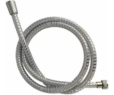 Dušo žarna AB PVC 150cm Chromuota/Balta
