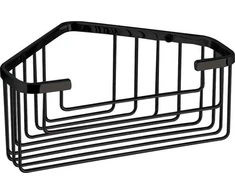Dušas plaukts Gedy, 20 cm x 8 cm x 15.1 cm, melna krās.