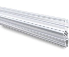 Dušas starplikas Thema Lux QZ-12B6, 200 cm, 2 gab.