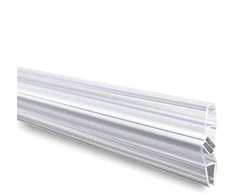 Dušas starplikas Thema Lux QZ-12B6, 200 cm, 2 gab.