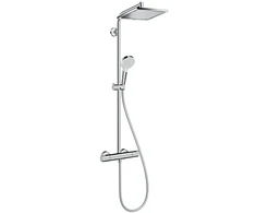 Dušo sistema su termostatiniu maišytuvu Hansgrohe Crometta E 240, chromo sp.