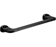 Domoletti AMALFI TOWEL HOLDER 35 CM Matinis Juodas
