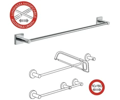 Domoletti MACAO TOWEL HOLDER 60 CM CHROMED
