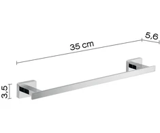 Dvieļu turētājs Gedy Atena 4421-35, 35 cm, 6 cm x 6 cm