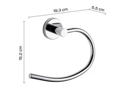 Rankšluosčių laikiklis Gedy FE70 13, 20 cm, 5.5 cm x 1.4 cm