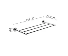 Rankšluosčių laikiklis Gedy Felce FE44 13, 62 cm, 27 cm x 6.5 cm
