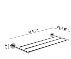 Rankšluosčių laikiklis Gedy Felce FE44 13, 62 cm, 27 cm x 6.5 cm