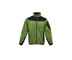 Džemperis Sara Workwear Comfort, juoda sp./žalia sp., M dydis