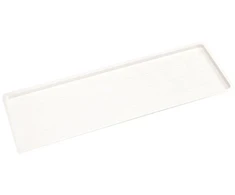 Indų džiovyklės padėklas Rejs, 44 cm x 5.7 cm x 1.5 cm, plastikas, balta sp.