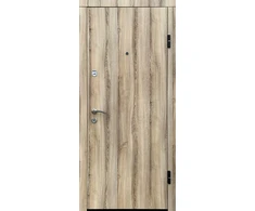 DOOR STEEL OPTIM-00 BROWN 960X2050X80R