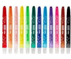 Easy Stationery Kredki świecowe wykręcane 12 kolorów EASY