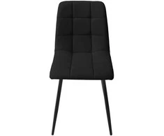 Ēdamistabas krēsls Domoletti Harry 53000006458, melna krās., 45 cm x 55.5 cm x 88 cm