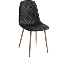 Domoletti CHAIR DINING STOKE 87X53.5X44.5CM Juodas