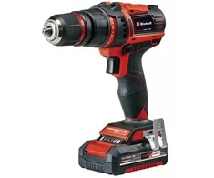 Suktuvas - gręžtuvas Einhell Einhell akumuliatorinis gręžtuvas/suktuvas TE-CD 18/45 3X-Li +22, 18V (raudonas/juodas, Li-ion baterija 2.0Ah, 22 vnt. priedai)