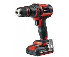 Suktuvas - gręžtuvas Einhell Einhell akumuliatorinis gręžtuvas/suktuvas TE-CD 18/45 3X-Li +22, 18V (raudonas/juodas, Li-ion baterija 2.0Ah, 22 vnt. priedai)