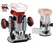 Akumuliatorinė freza EINHELL TP-RO 18 Set Li BL-Solo, 18 V, 30 mm, be akumuliatoriaus