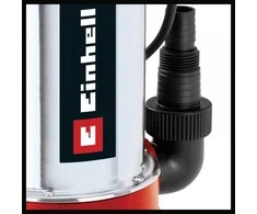 „Einhell“ nešvaraus vandens siurblys GC-DP 6315 N, panardinamas / slėginis siurblys (raudonas / nerūdijančio plieno, 630 vatų)