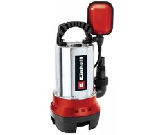 Einhell dirty water pump GC-DP 6315 N, submersible / pressure pump (red/stainless steel, 630 watts)