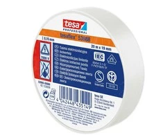 Izoliacinė juosta Tesaflex 53988, balta, 19 mm x 20 m