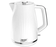 Elektrinis virdulys Tefal Loft KO250130, 1,7 l, baltas.