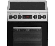 Viryklė INDESIT Cooker | IS5V8CSX/P | Hob type Ceramic | Oven type Electric | Stainless Steel | Plotis 50 cm | Grilling | Gylis 60 cm | 55 L