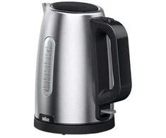 Elektrinis virdulys Braun PurShine WK1500BK, 1.7 l, sidabro sp./juoda sp.