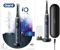 Elektrinis dantų šepetėlis Oral-B iO9 Juodas Onyx, juoda sp.
