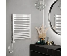 Elektriskais dvieļu žāvētāja stienis Terma D01, ral 9016, 60 cm x 71 cm, 400 W