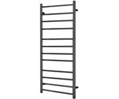 Elektriskais dvieļu žāvētāja stienis Thema Lux BK-109W-12T, melna krās., 53 cm x 116.5 cm, 165 W