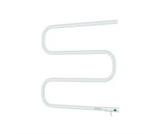 Plaukų džiovintuvas Elektriskais dvieļu žāvētāja stienis Thema Lux BK-107-80W, balta krās., 55.5 cm x 55.5 cm, 80 W