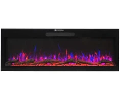 Flammifera Miesto lauko elektrinis židinys BEF-50WM03 Juodas