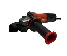 Elektrinis kampinis šlifuoklis reguliuojamomis apsukomis 125mm, 1400W, KAG1400-125E, DCK