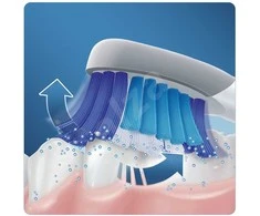 Dantų šepetėlis Oral-B Elektrinio dantų šepetėlio galvutė AEF9C SR32-4S, baltos spalvos, 4 vnt.