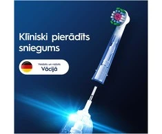 Dantų šepetėlis Elektriskās zobu birstes galviņa Oral-B EB18-2 3D Baltas Pro, 2 gab.