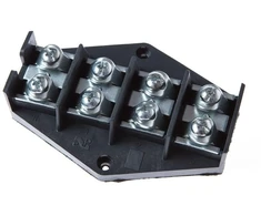 Elektro Plast Jungiamoji gnybtų kaladėlė „Elektroplast“, 4 x 16 mm², juoda spalva