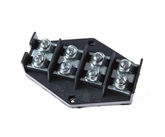 Elektro Plast Jungiamoji gnybtų kaladėlė „Elektroplast“, 4 x 16 mm², juoda spalva
