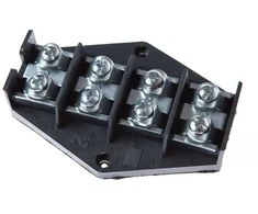Elektro Plast Jungiamoji gnybtų kaladėlė „Elektroplast“, 4 x 16 mm², juoda spalva