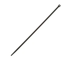 Elematic Laidų tvirtinimo dirželiai 2-LOCK, 2.5x100mm, juodi, 100vnt