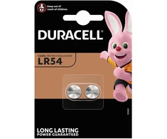 Elementai Duracell LR54, 2 vnt.