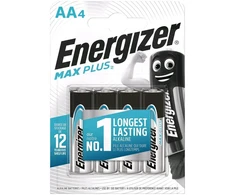 Elementai Energizer Max Plus AA/LR06, 4 vnt.